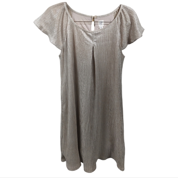 GAP Kids Formal Dress - Shimmery Beige - Picture 1 of 7
